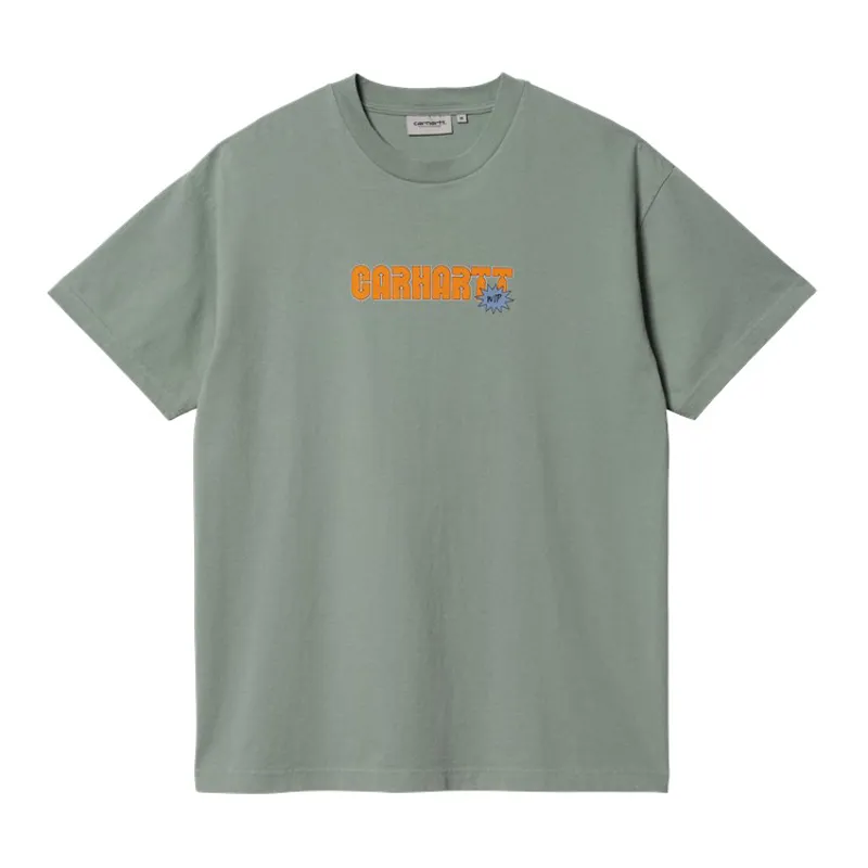 Carhartt WIP Arrow Script T-Shirt - Glassy Teal 